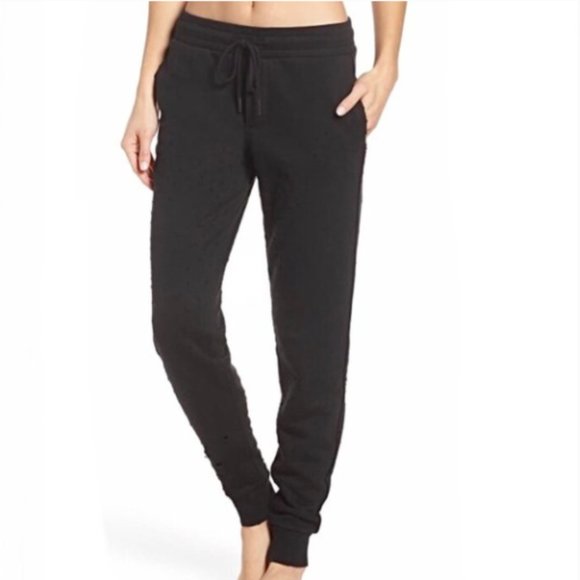 Alo Yoga Distressed Hole Sweat Pants - Picture 1 of 5